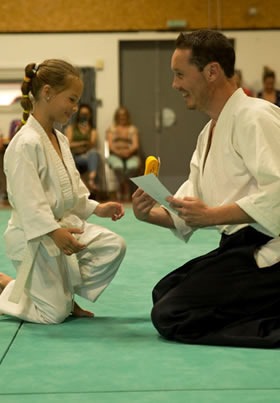 Aikido enfants adolescents julien bormes lavandou