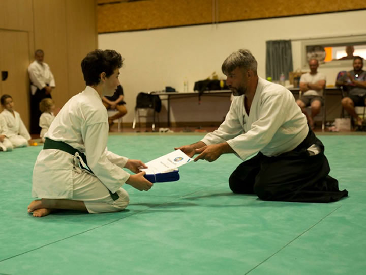  aikido enfants pre adolescents  Bormes Lavandou Var