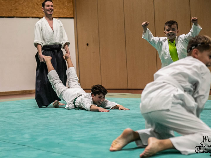  aikido enfants pre adolescents  Bormes Lavandou Var