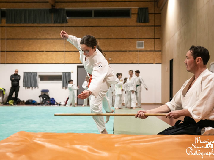  aikido enfants pre adolescents  Bormes Lavandou Var